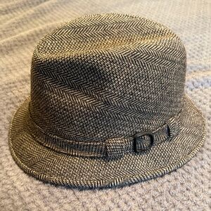 Kangol Herringbone Fedora Hat